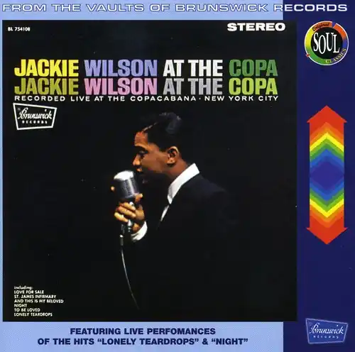 Jackie Wilson at the Copa Trusted Brand