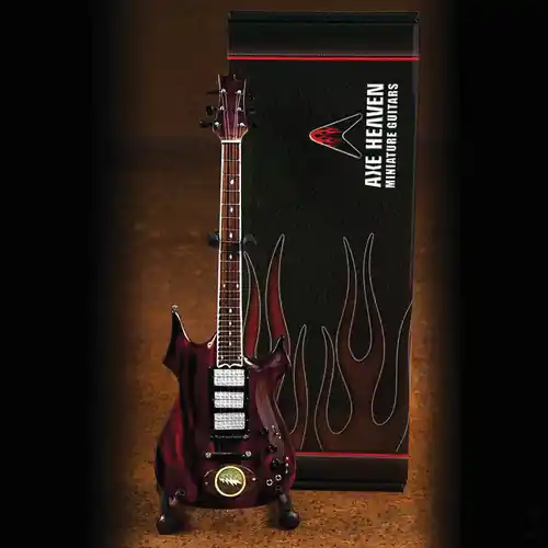 Free Returns Jerry Garcia Lightning Bolt Mini Guitar Replica