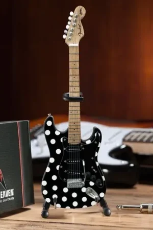 No Minimum Order Buddy Guy Fender Strat Polka Dot Mini Guitar (Fig)