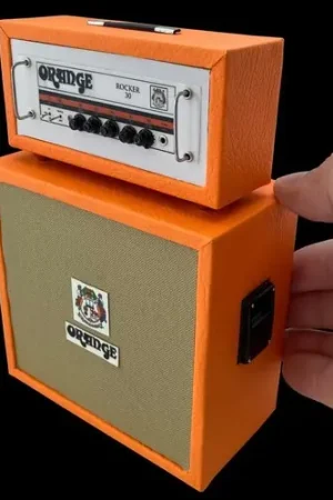 Buy Today Orange Mini Stack Guitar Amp Replica Collectible