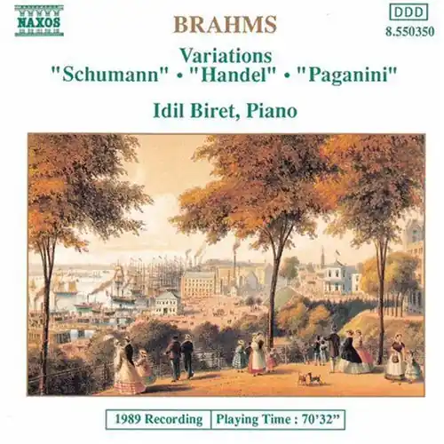 Variations (Handel, Schumann & Paganini) Latest