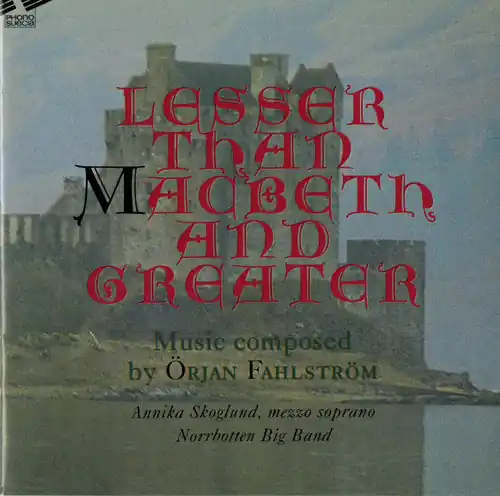 Free Delivery Lesser MacBeth Greater