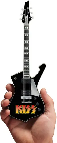 Kiss Licensed Miniature Guitar / Logo Best Choice