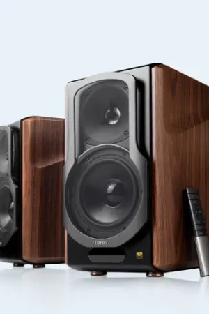 Special Offer Edifier 4004995 S2000MKIII Powered Active Bluetooth 5.0 Wireless Bookshelf Speaker 2.0 Pair 130 Watts With Class D Built in Amp