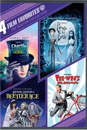 4 Film Favorites: Tim Burton Collection Best Seller