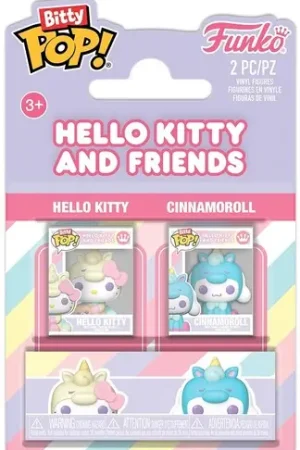 High Quality Funko Bitty POP: Sanrio 2-Pack - Hello Kitty & Cinnamoroll