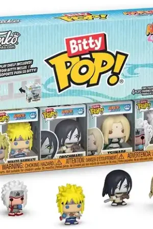 Free Delivery Bitty Pop Naruto Shippuden Team 2 4pack