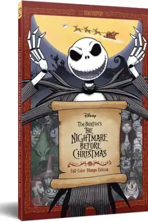 High Quality Disney Manga - Tim Burton The Nightmare Before Christmas (Full-Color Manga Edition)
