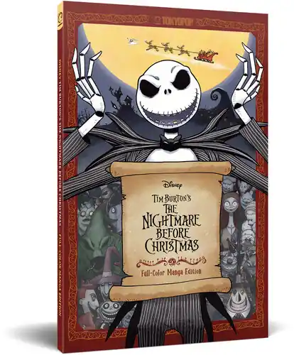 High Quality Disney Manga - Tim Burton The Nightmare Before Christmas (Full-Color Manga Edition)