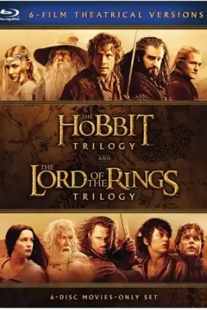 Free Returns The Hobbit Trilogy / The Lord of the Rings Trilogy: 6-Film Theatrical Versions