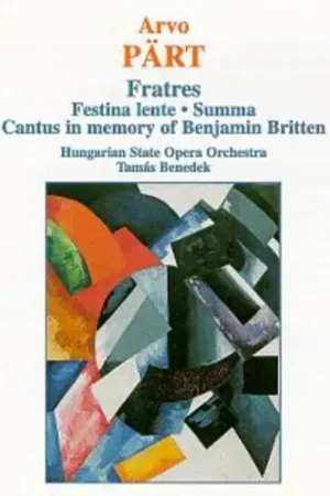 Fratres / Festina Lente / Summa / Cantus High Quality