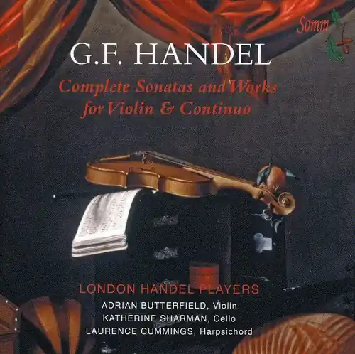 Handel Violin Sonatas Limited Offer