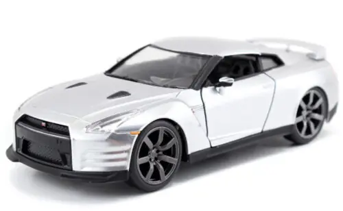 1:24 Ff - Brian's Nissan Gt-R (R35) - Candy Silver Premium