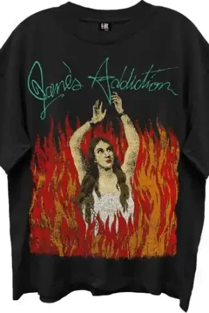 Modern Janes Addiction Burning Tshirt 2xl Tsgv101jana5