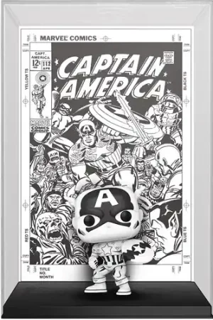 Free Delivery Funko Pop Comic Cover Marvels 85th Captain America