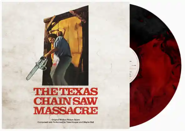 Latest The Texas Chain saw Massacre - Original Motion Picture Score (1974) (Red/Black) [Vinyl]