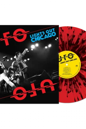 Ufo - Lights Out IN Chicago (Limited Edition,Colored Vinyl, Red & Black Splatter) [Vinyl] Handmade