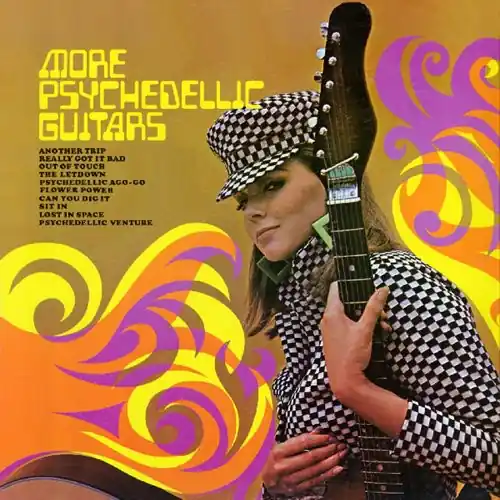 Free Shipping More Psychedelic Guitars/Psychedelic Visions