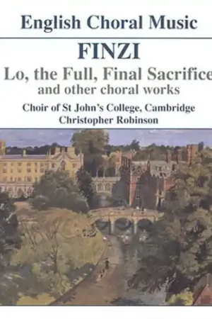Place Order Lo the Full Final Sacrifice & Other Choral Works