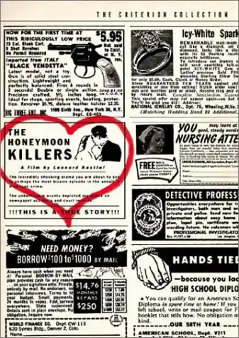 Honeymoon Killers Same Day Shipping
