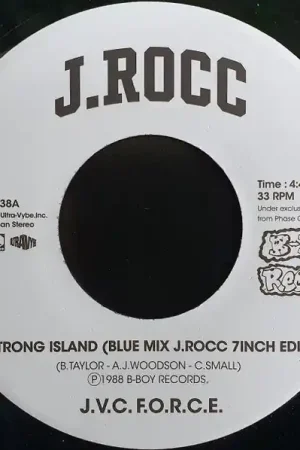 J.V.C. F.O.R.C.E. - Strong Island (Blue Mix J.Rocc Edit)/Strong Island (Acapella Version) (LP) Exclusive Offer