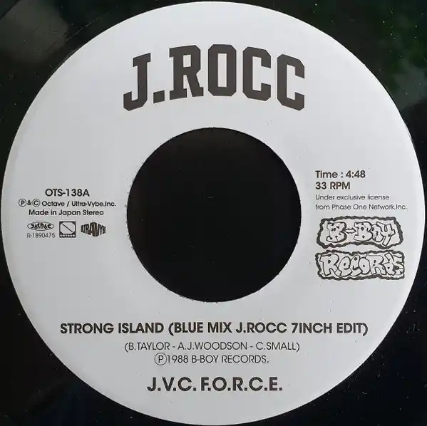 J.V.C. F.O.R.C.E. - Strong Island (Blue Mix J.Rocc Edit)/Strong Island (Acapella Version) (LP) Exclusive Offer