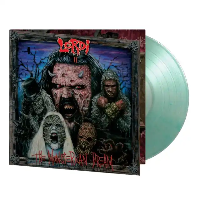 Big Sale LORDI - MONSTERICAN DREAM (CRYSTAL CLEAR & TRANSLUCENT GREEN VINYL/180G/N (Vinyl LP)