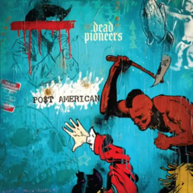 Bulk Order DEAD PIONEERS - POST AMERICAN (CRYSTAL CLEAR VINYL) (Vinyl LP)