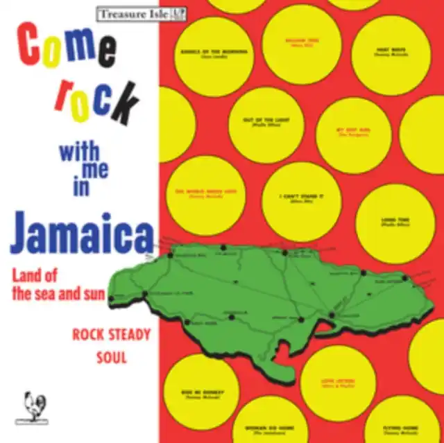 VARIOUS ARTISTS - COME ROCK WITH ME IN JAMAICA (Vinyl LP) Same Day Shipping
