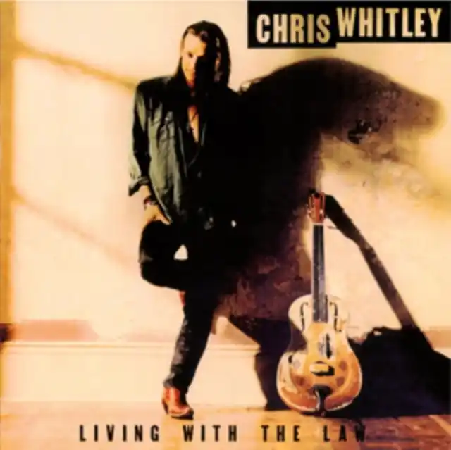 One Day Deal WHITLEY,CHRIS - LIVING WITH THE LAW (35TH ANNIVERSARY/NUMBERED/GOLD COLOURED VINY (Vinyl LP)